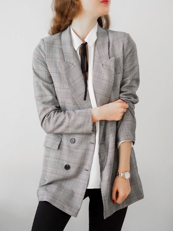 Heather grey shawl-collar cardigan