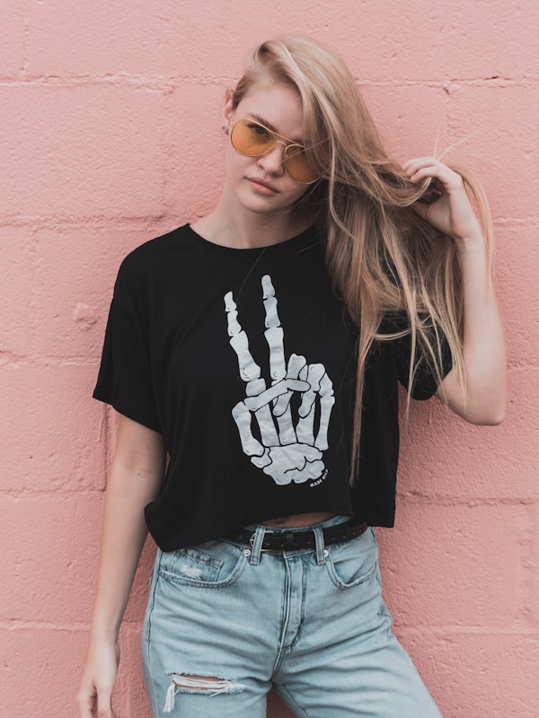 Phase Graphic Tee in Black