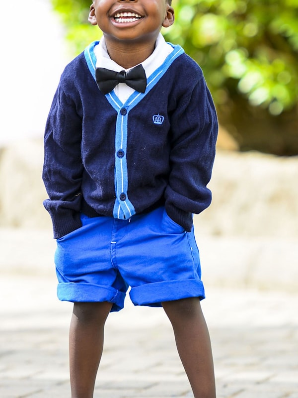 Snuggle Knit Cardigan in Navy