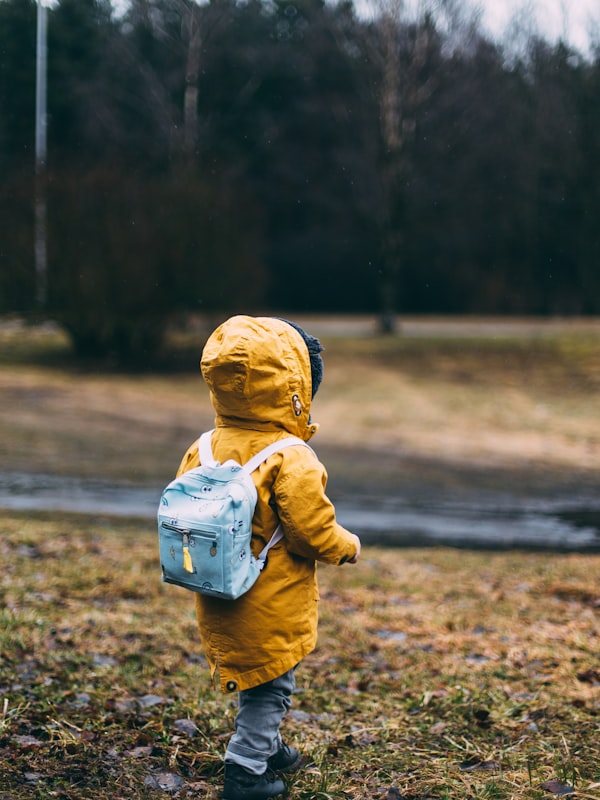 Puddle-Proof Rain Mac in Sunshine Yellow