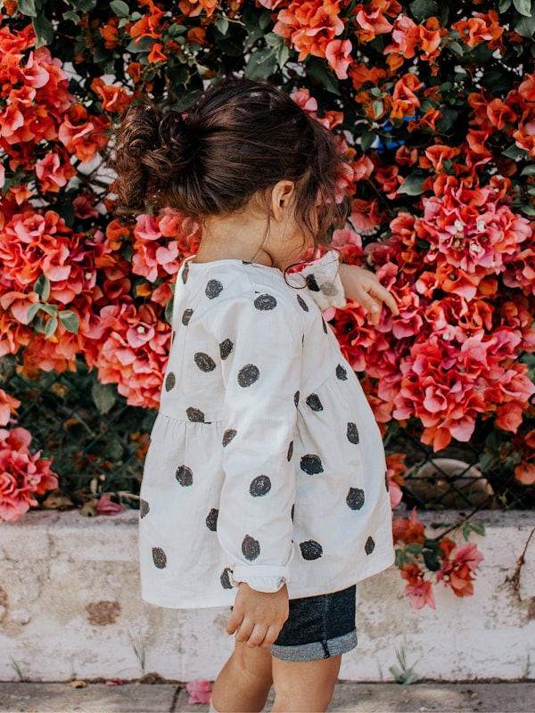 Wildflower Smock Top in Petal Pink