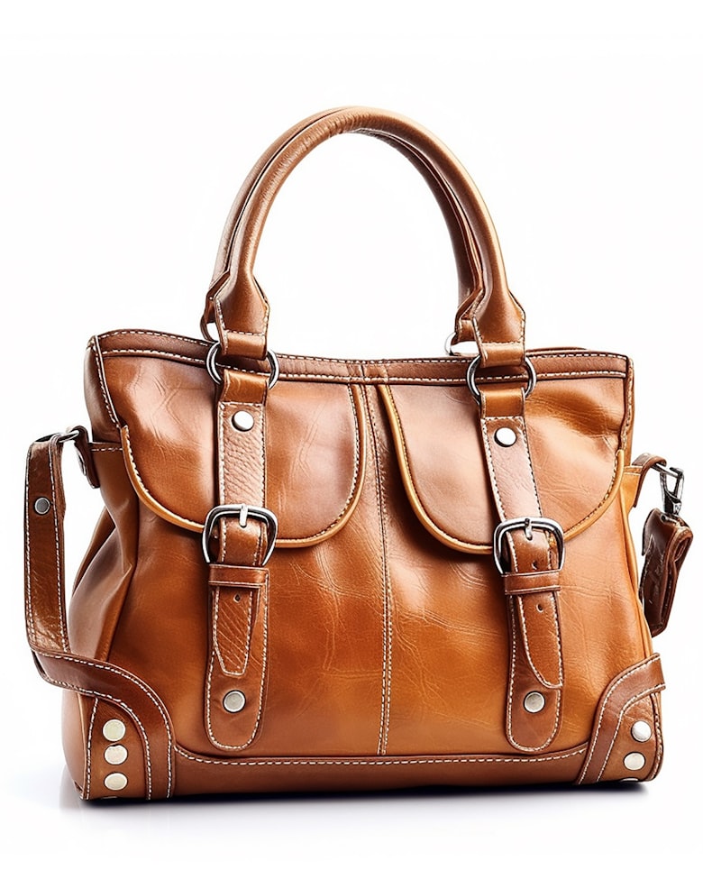 Vittoria Hobo in Cognac leather