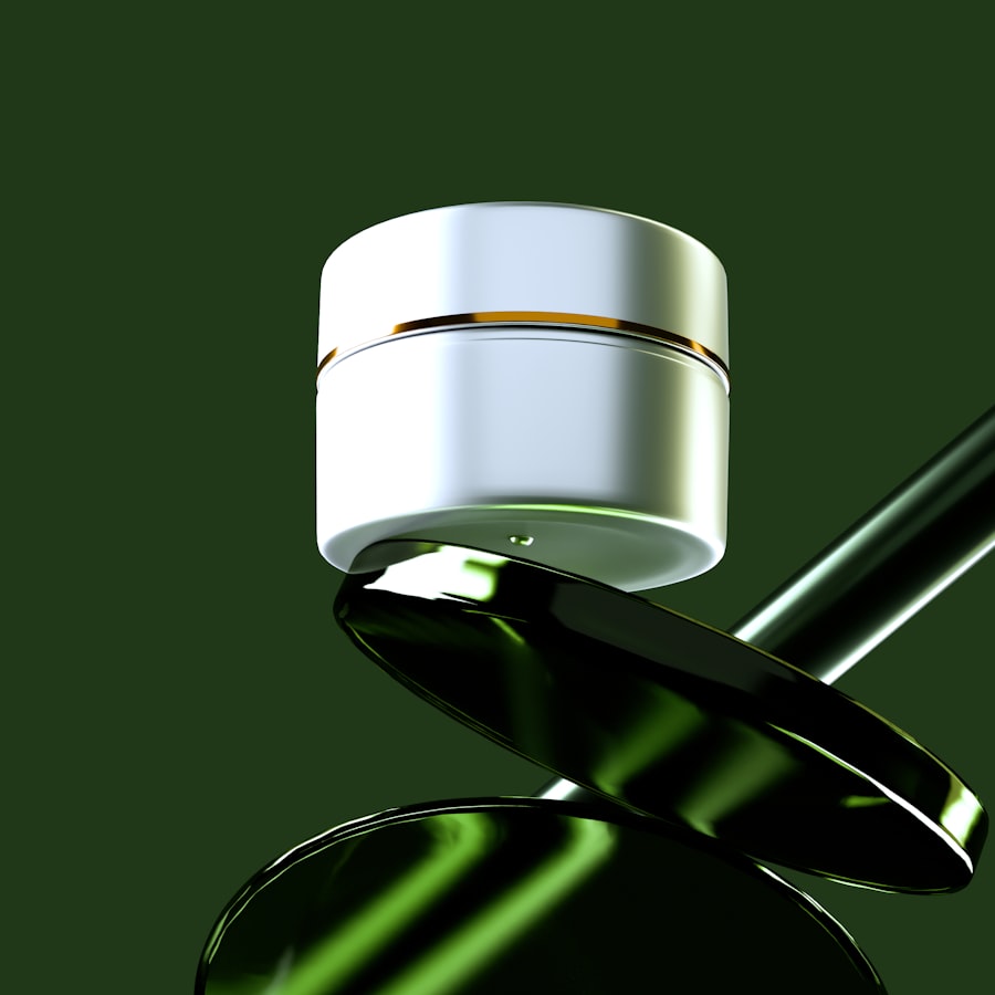 Squalane Night Cream in a glass jar