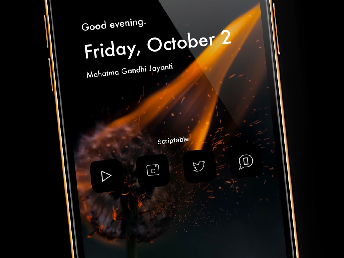 Field Notes mobile app on a phone showing a dark home screen with date and quick actions