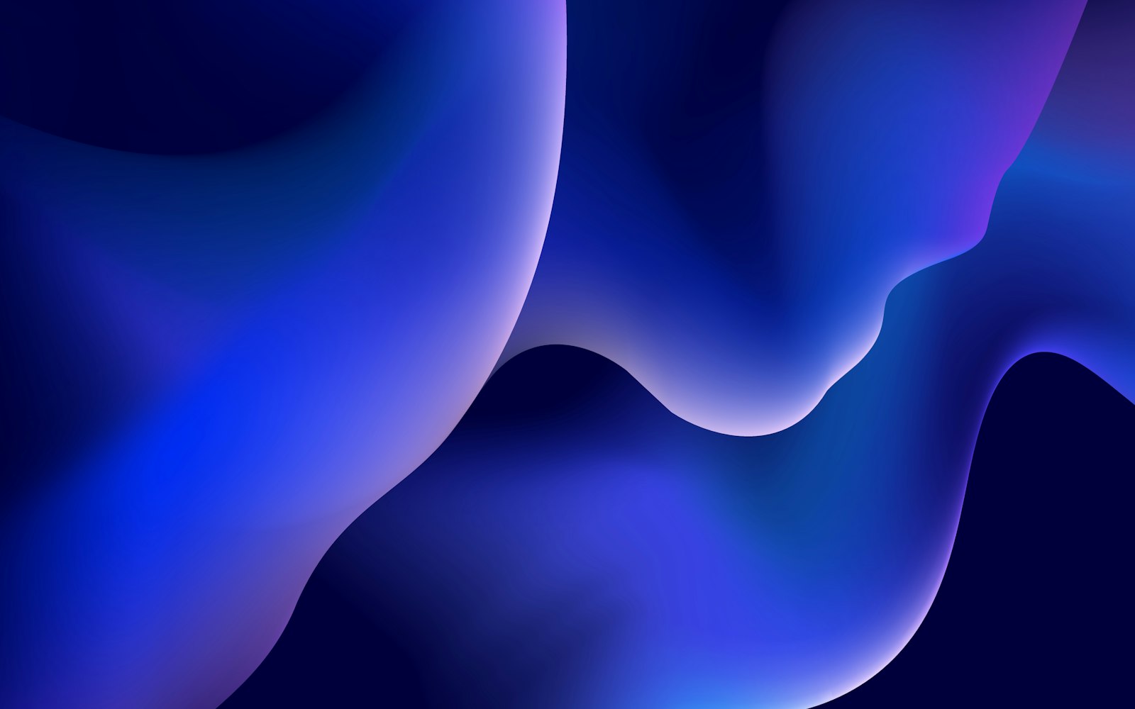 Abstract electric-blue and violet gradient representing a global edge network