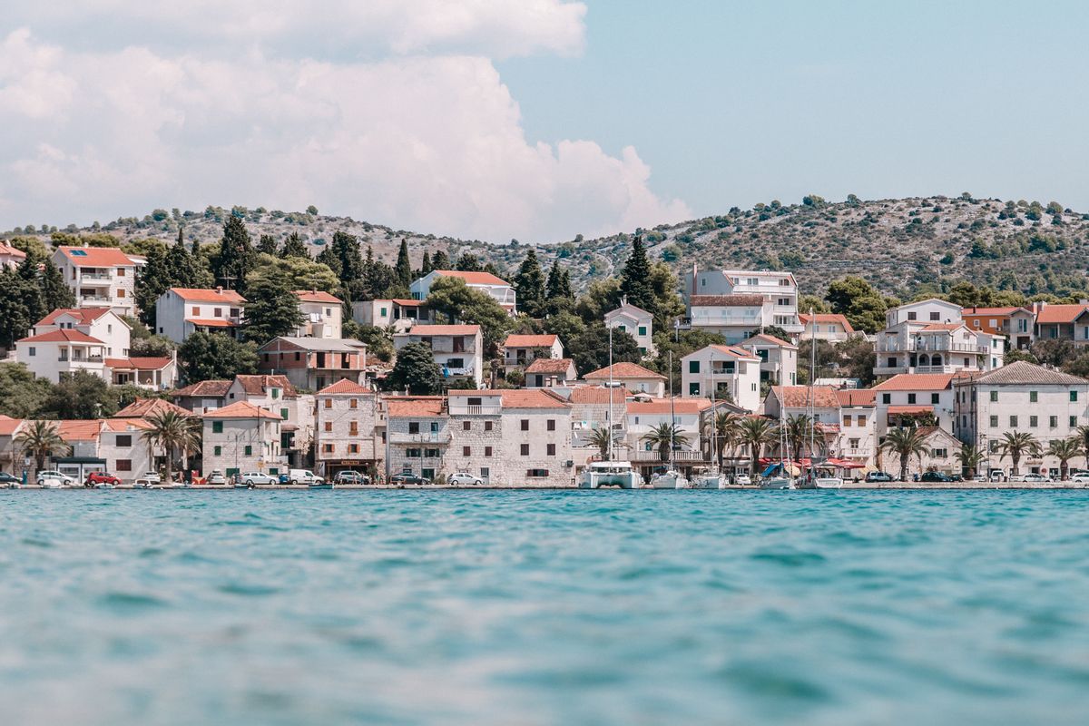 Rovinj waterfront houses
